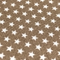 Preview: Baumwolle | mini Stars | Taupe